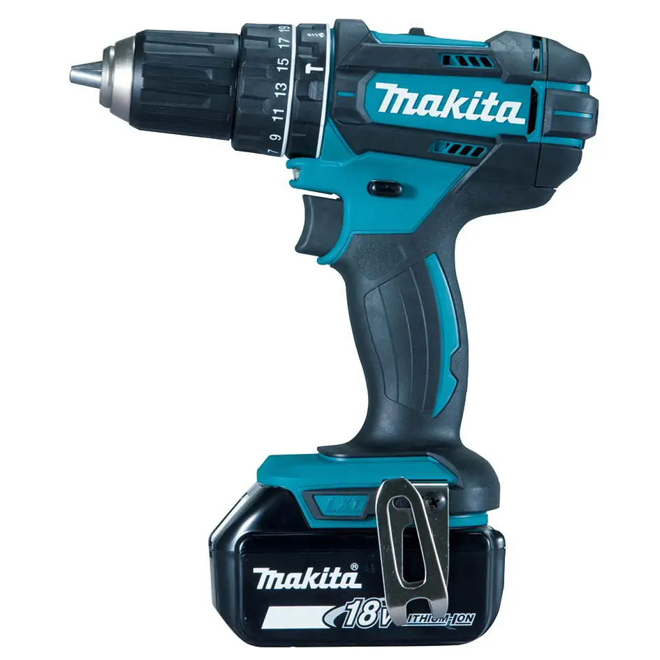 Akumulátorový vŕtací skrutkovač s príklepom Makita DHP482RFJ 18 V LXT